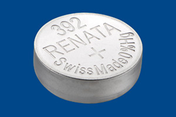 Батарейка Renata 392 (SR41W, V392), 1.55V, 45 mAh, 1 штука