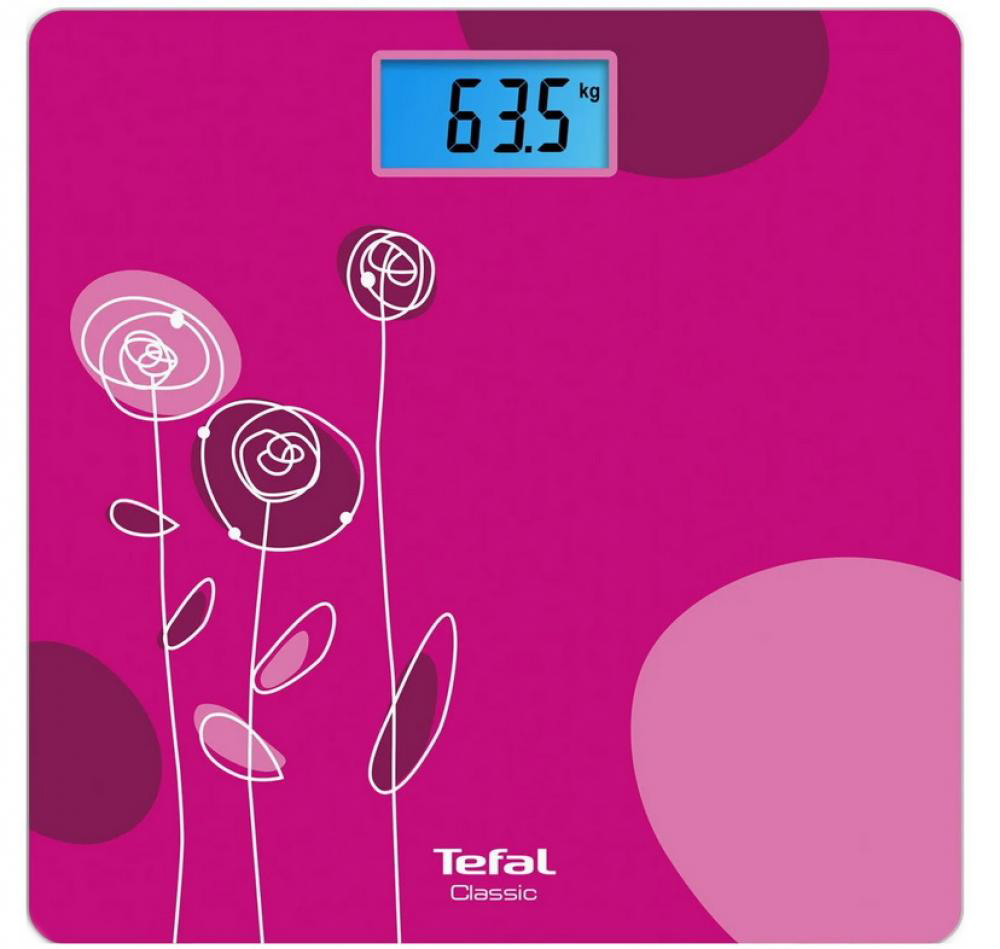 

Весы напольные Tefal PP1531 розовый, PP1531