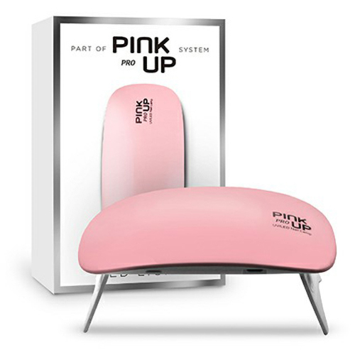 фото Уф-лампа pink up pro uv-led mini розовая
