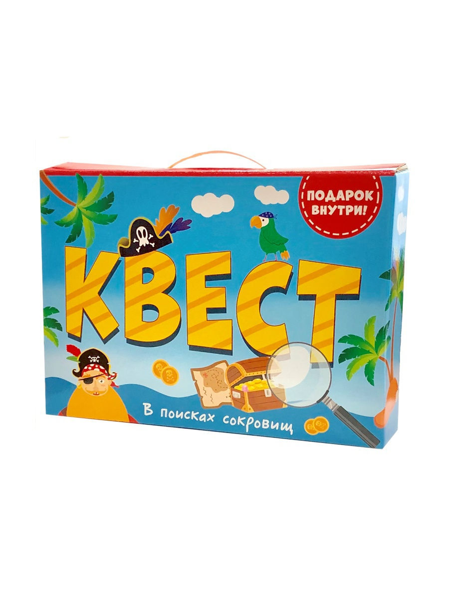 

Настольная игра Проф-Пресс Квест В поисках сокровищ
