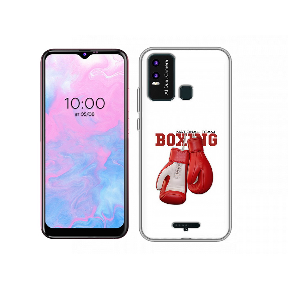 фото Чехол mypads tocco для bq 6630l боксерские перчатки