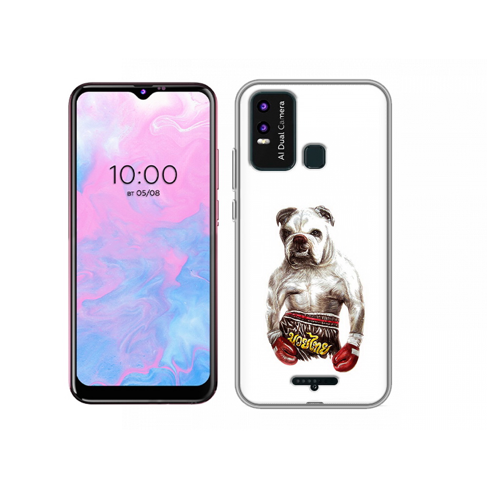

Чехол MyPads Tocco для BQ 6630L боксер, Прозрачный, Tocco