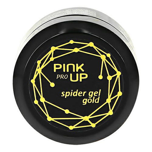 

Гель-паутинка для ногтей Pink Up Pro Uv-Led Spider Gel 04 Gold 5 мл