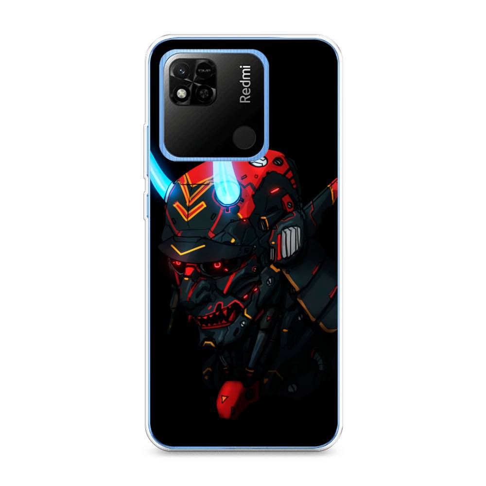 

Чехол Awog на Xiaomi Redmi 10A "Неоновый самурай", Разноцветный, 313950-6