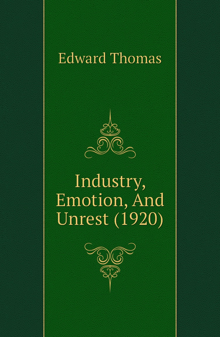 

Industry, Emotion, And Unrest (1920)