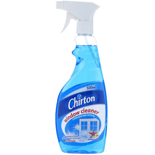 

Средство для стекол Chirton с курком Морская Свежесть 500 мл х 2 шт.