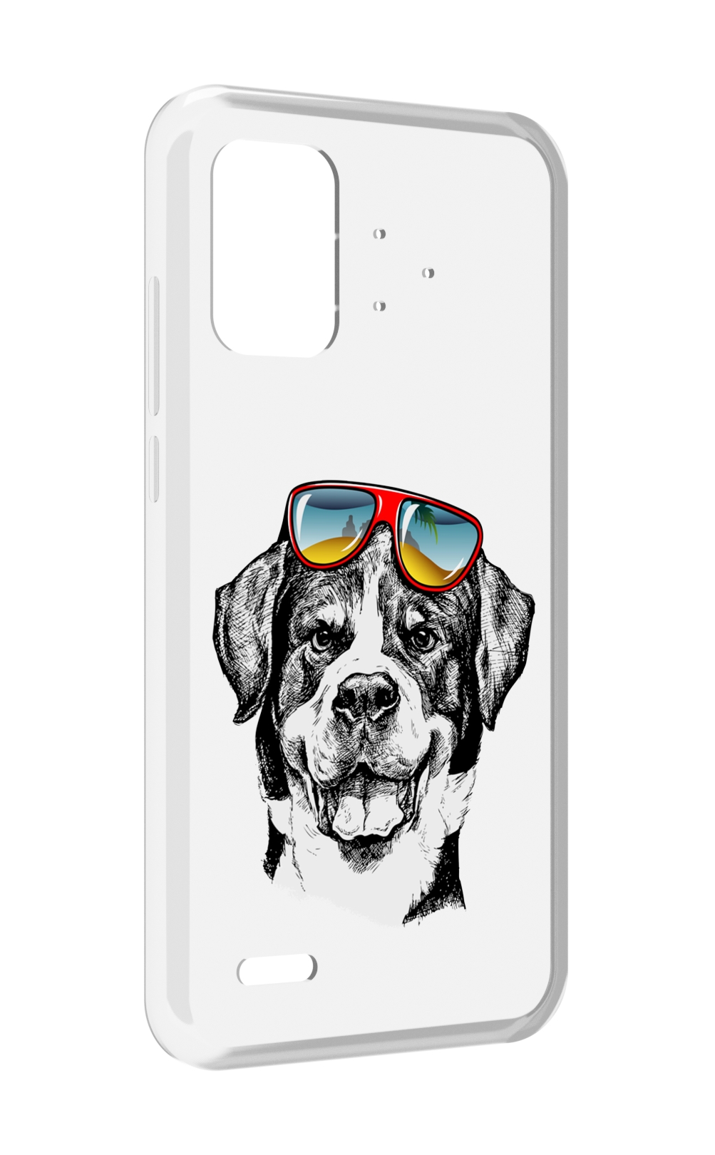

Чехол MyPads счастливая собака для UMIDIGI Bison Pro, Прозрачный, Tocco
