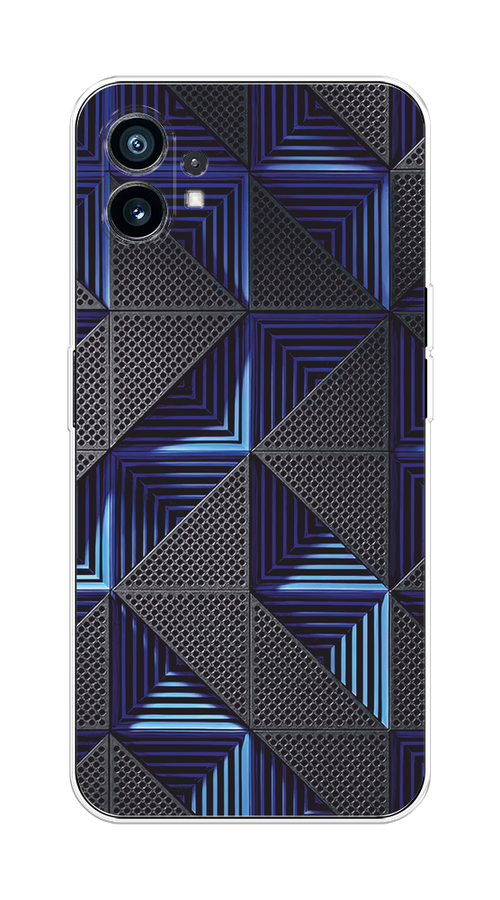 

Чехол на Nothing Phone (1) "IBM", Серый;синий, 3300150-3