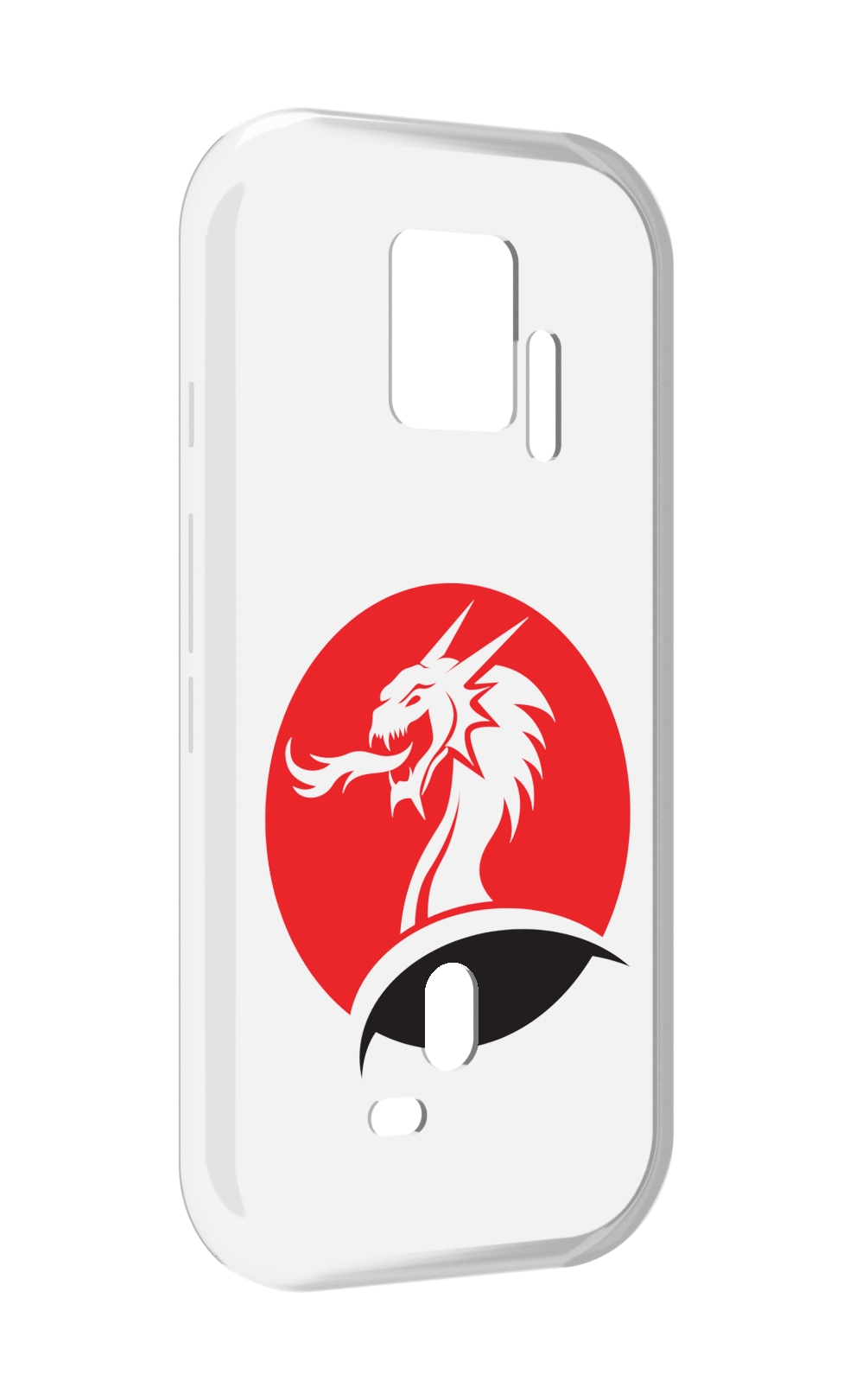 

Чехол MyPads дракон-рисунок для ZTE Nubia Red Magic 7S Pro, Прозрачный, Tocco