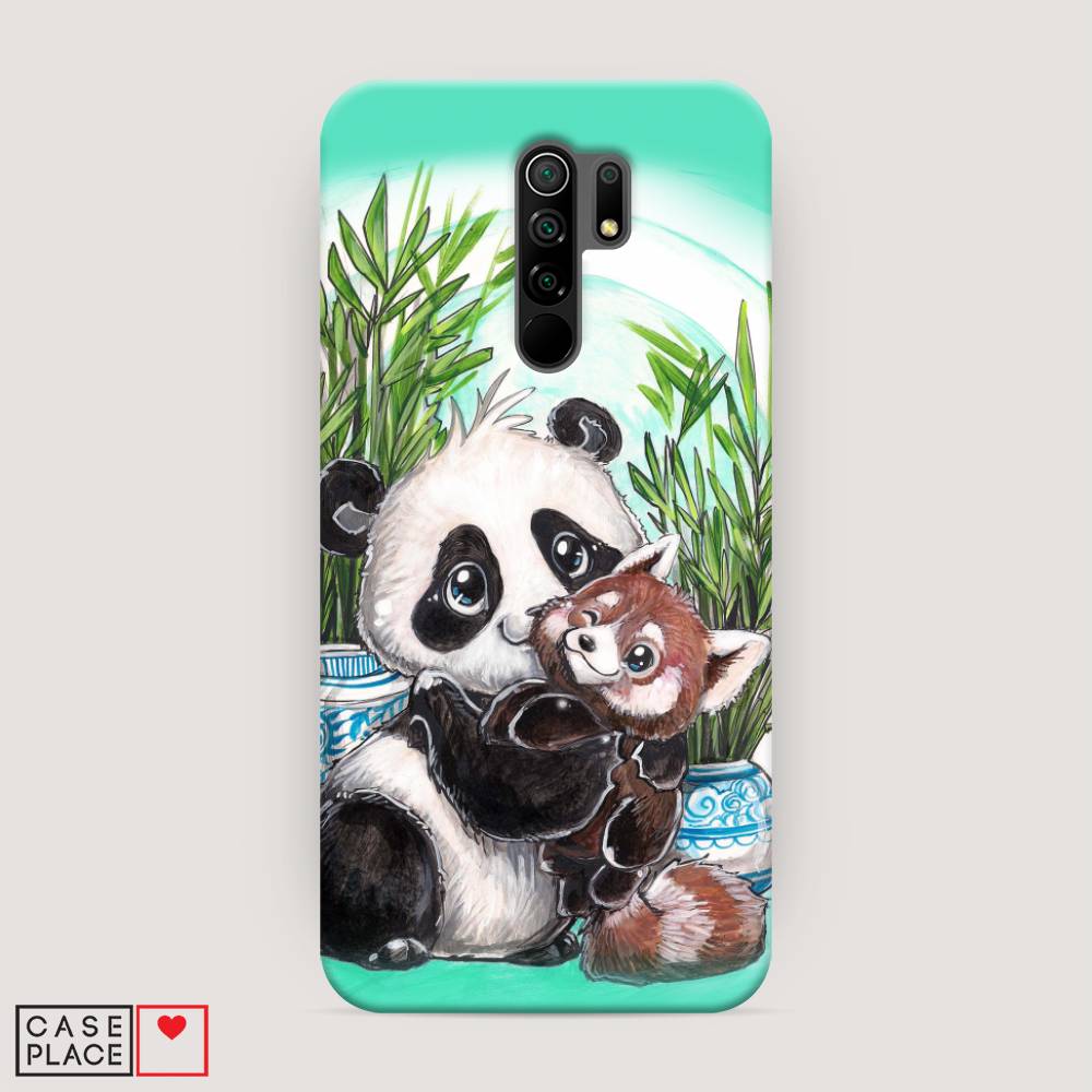 

Пластиковый чехол "Друзья зверята" на Xiaomi Redmi 9, 38320-1
