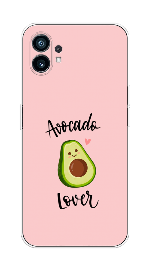 

Чехол на Nothing Phone (1) "Avocado lover", Розовый;зеленый, 3300150-6