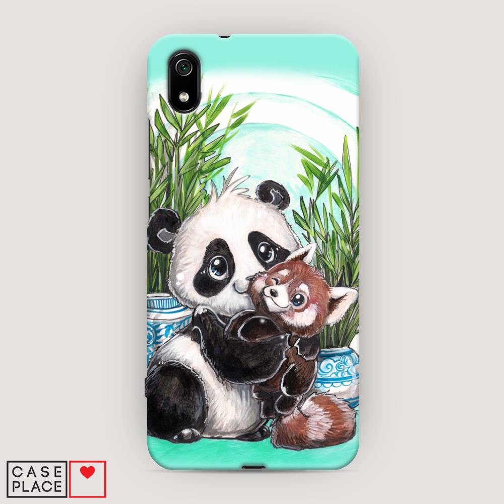 

Пластиковый чехол "Друзья зверята" на Xiaomi Redmi 7A, 35420-1