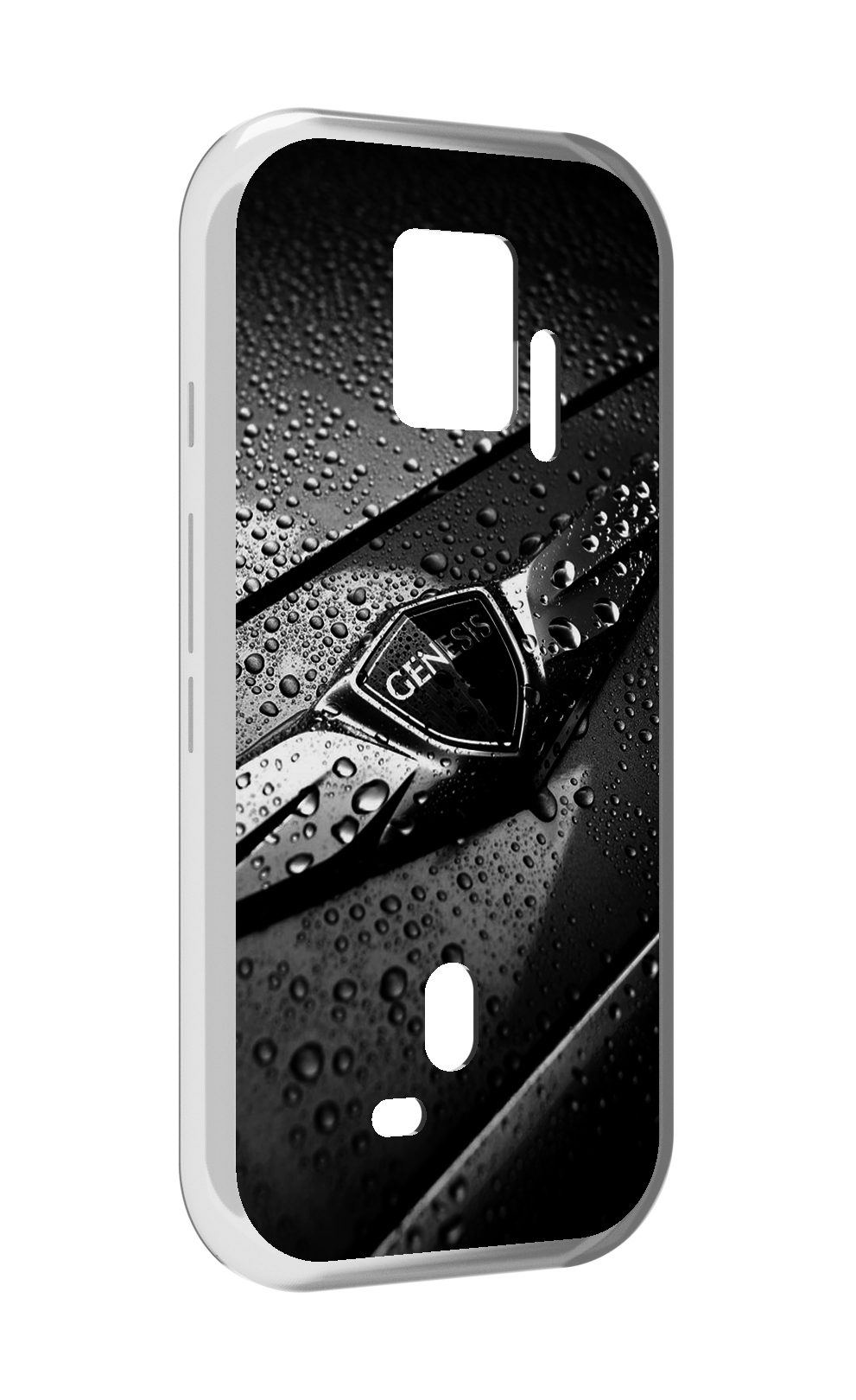 Чехол MyPads genesis 2 мужской для ZTE Nubia Red Magic 7S Pro
