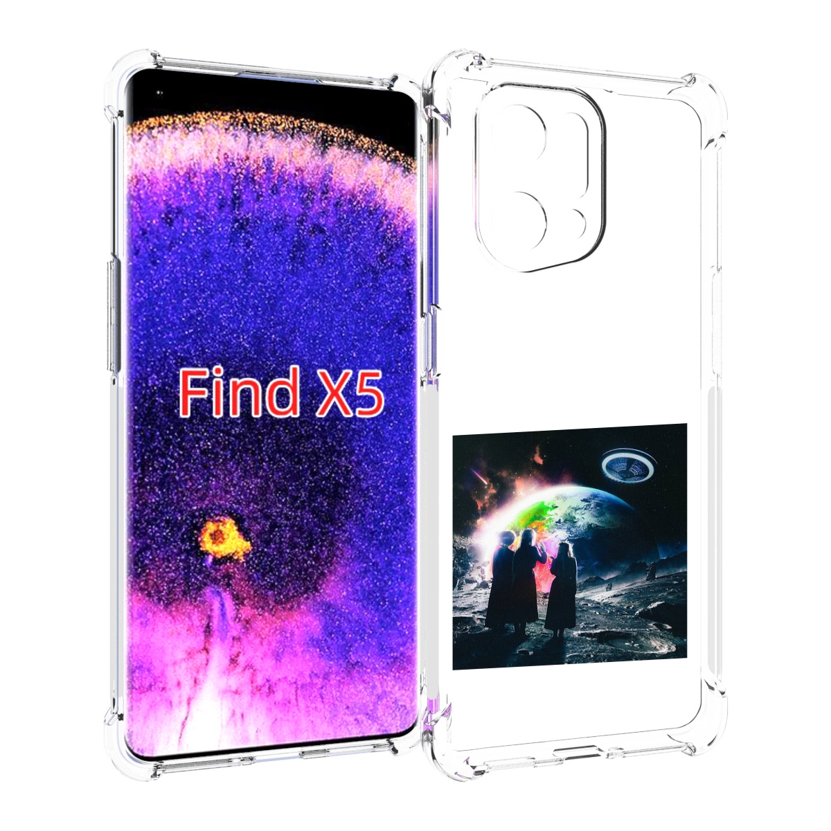 

Чехол MyPads Lil Uzi Vert - Eternal Atake для Oppo Find X5, Прозрачный, Tocco