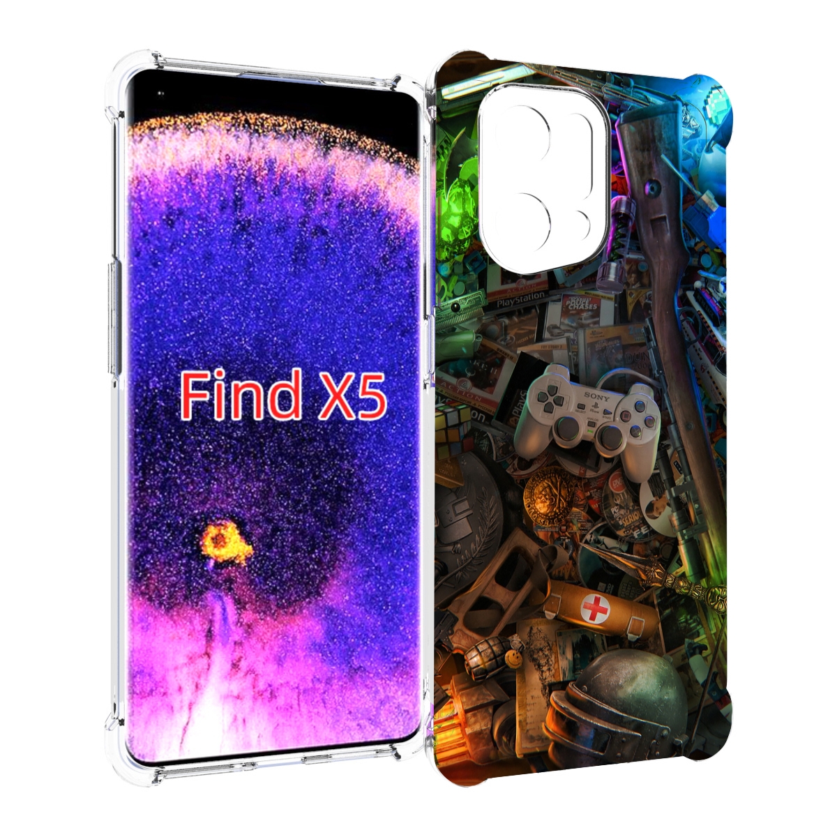 

Чехол MyPads JlaMBcPa6eM для Oppo Find X5, Прозрачный, Tocco