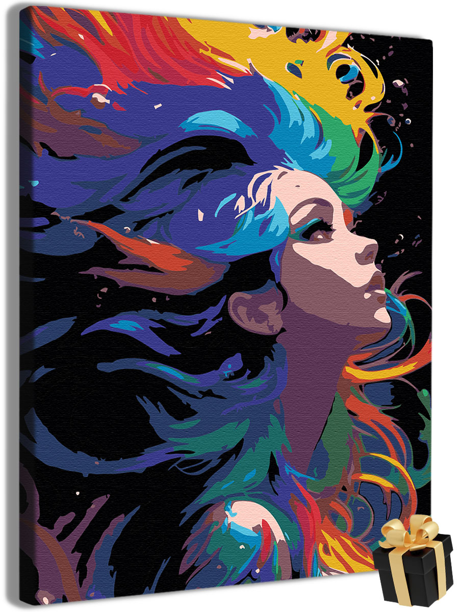 

Картина по номерам Арт-студия Unicorn Девушка N-2922 40x50 см, Девушка