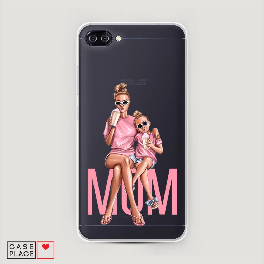 фото Чехол awog "lovely mom" для asus zenfone 4 max zc554kl