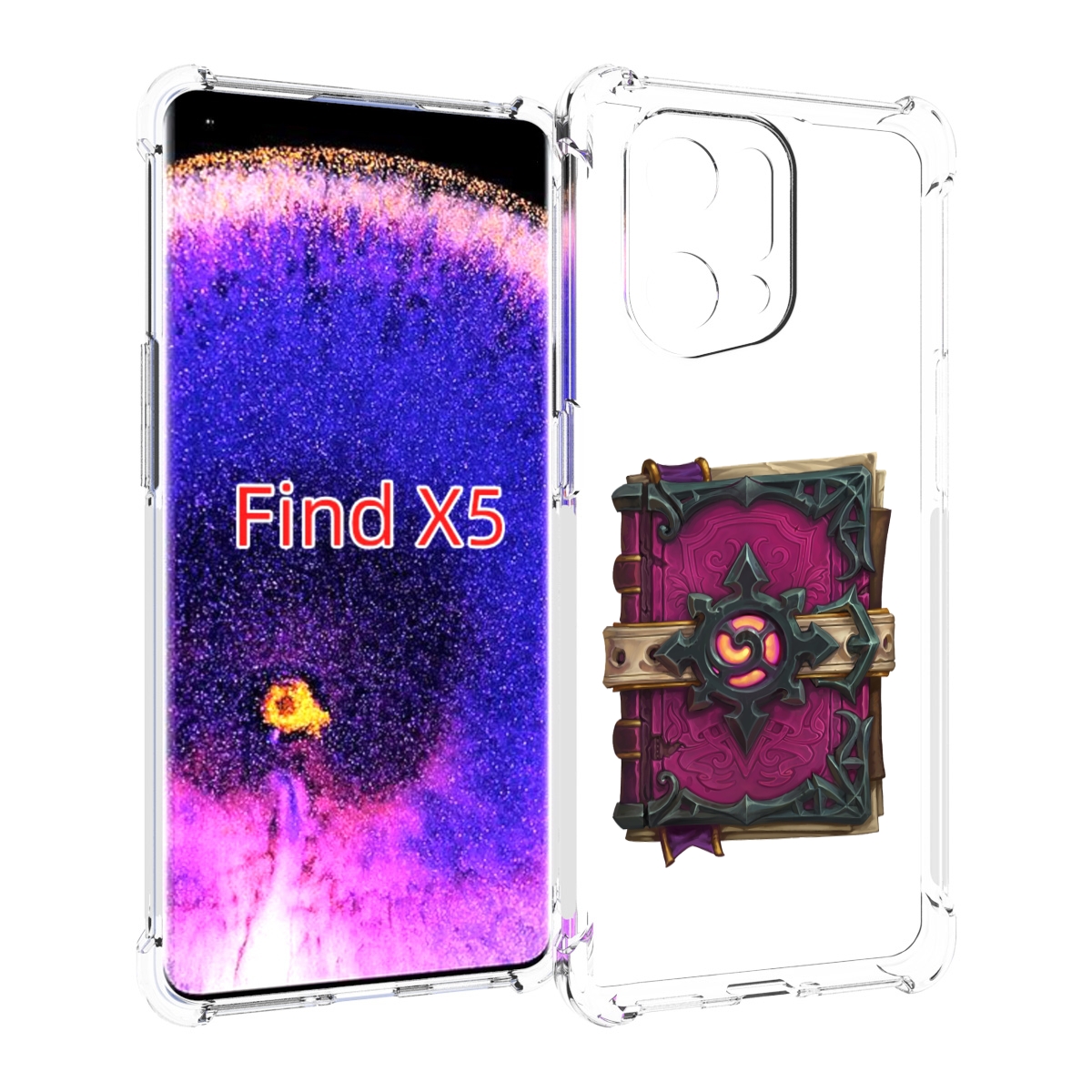 

Чехол MyPads Hearthstone для Oppo Find X5, Прозрачный, Tocco