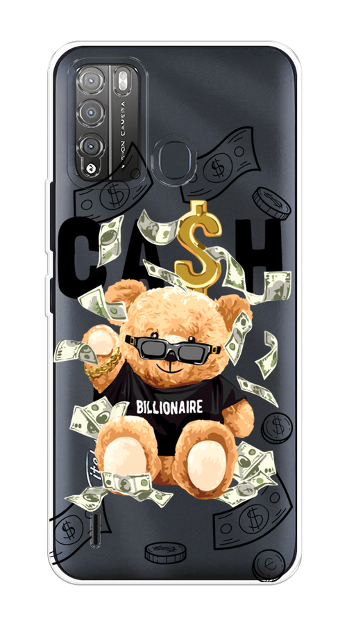 

Чехол на Itel Vision 1 Pro "Big cash", Черный;серый;бежевый, 3200350-6