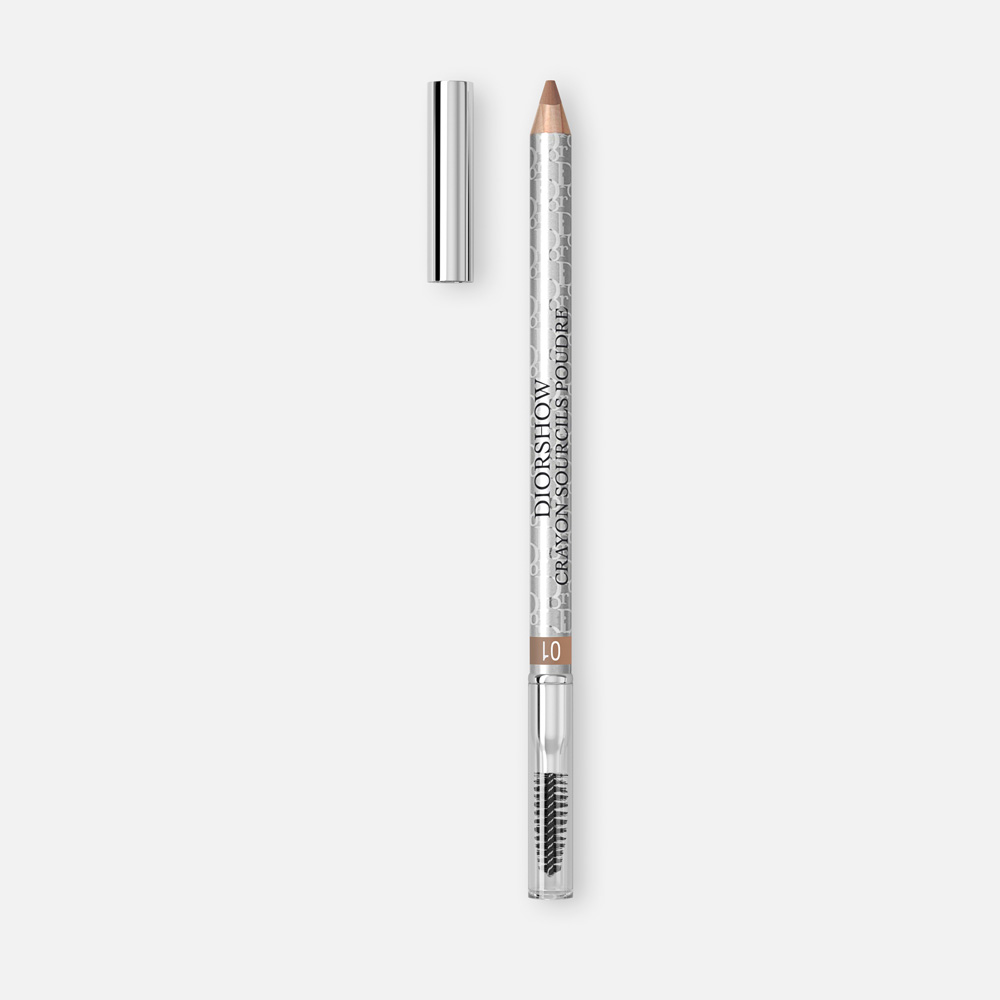 Карандаш для бровей Dior Diorshow Crayon Sourcils Poudre с щеточкой тон 01 Blond 1,19 г карандаш для бровей dior diorshow crayon sourcils poudre с щеточкой тон 01 blond 1 19 г