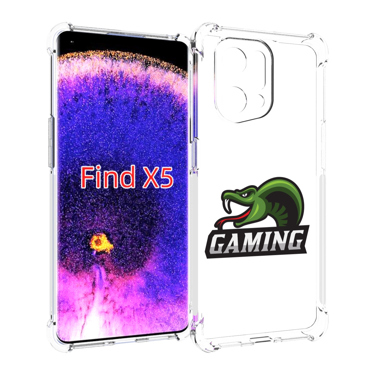 

Чехол MyPads Gaming-3 для Oppo Find X5, Прозрачный, Tocco