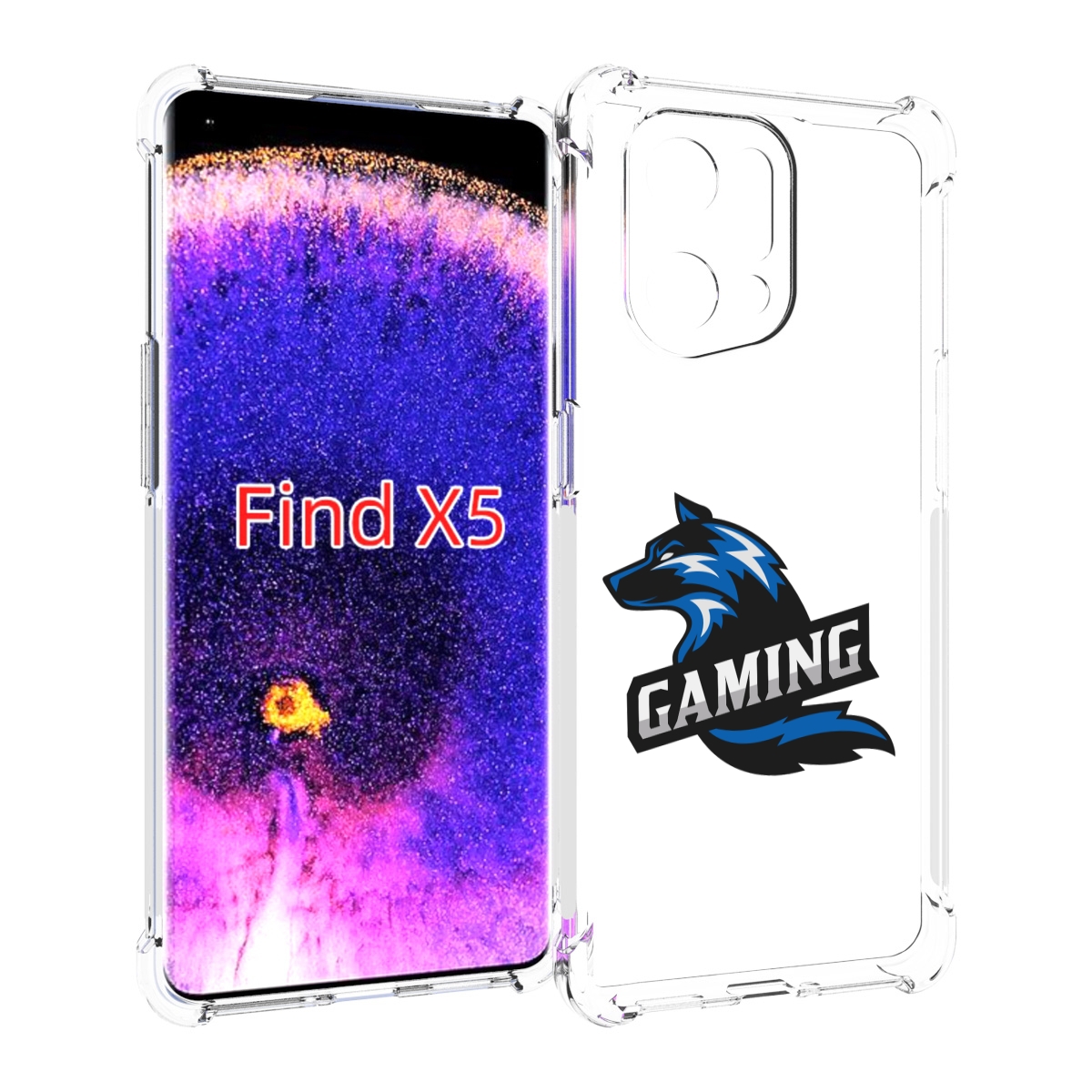 

Чехол MyPads Gaming мужской для Oppo Find X5, Прозрачный, Tocco