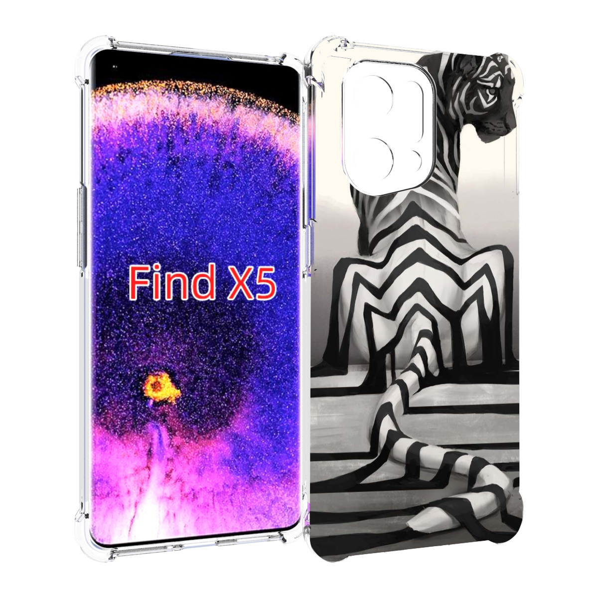 

Чехол MyPads Fantastic Beasts by Jade Mere для Oppo Find X5, Прозрачный, Tocco