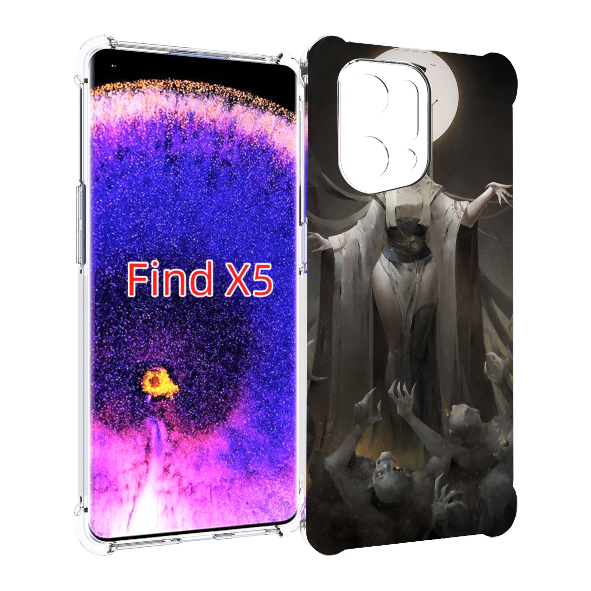 

Чехол MyPads Erfiorr — Fantasy Art Dimension для Oppo Find X5, Прозрачный, Tocco