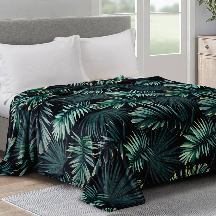

Плед на кровать с рисунком Cleo Home California Collection полуторный 150х200 велсофт, California Collection