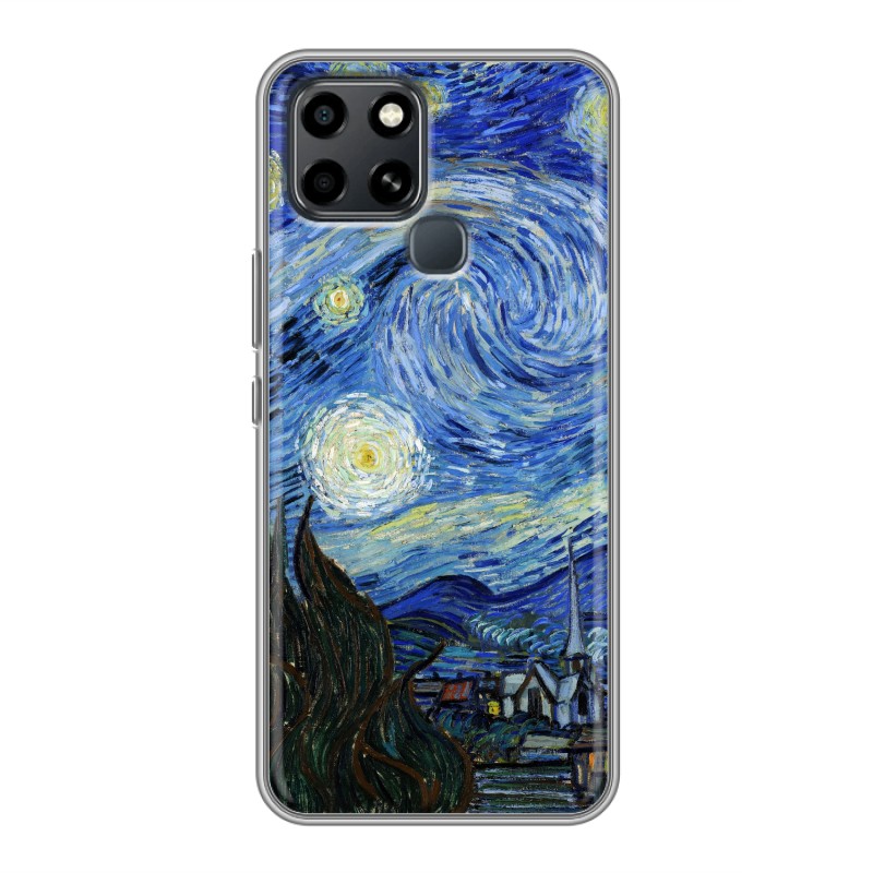 

Чехол для Infinix Smart 6 с рисунком и защитой камеры, 81691