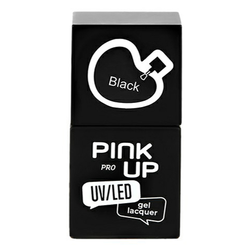 

Гель-лак для ногтей Pink Up Pro Uv-Led 17 черный 10 мл
