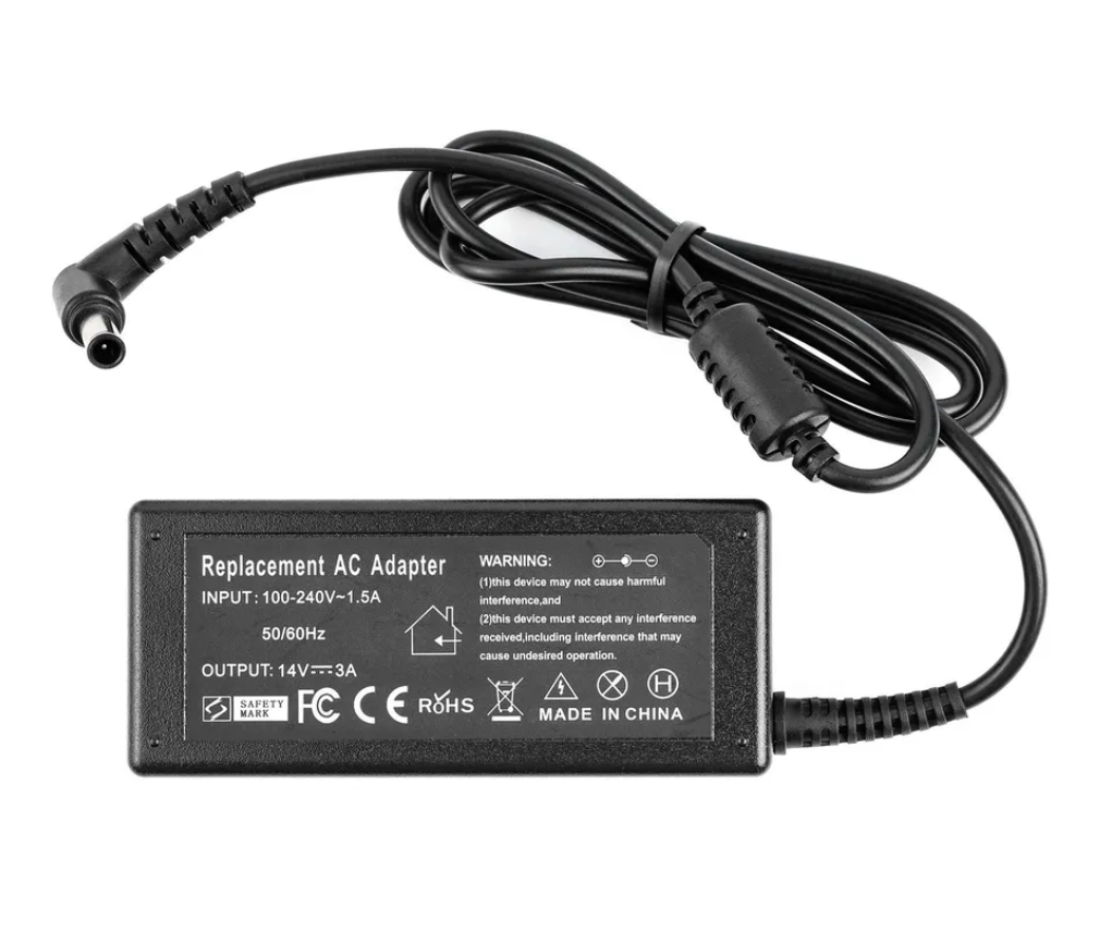 

Блок питания для монитора и телевизора LCD 14V 3A 42W (4pin. HP)