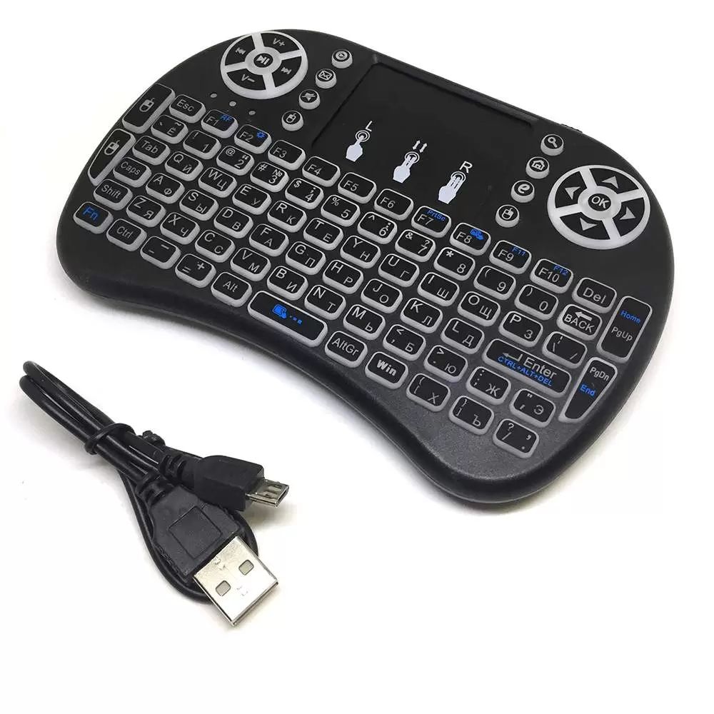 

Беспроводная игровая клавиатура Espada i8a Black (953511), i8a