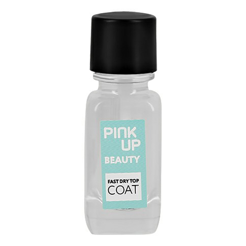 фото Экспресс-сушка для ногтей pink up beauty fast dry top coat 11 мл