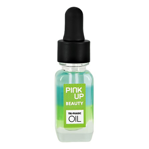 фото Масло для ногтей и кутикулы pink up beauty triphasic oil 11 мл