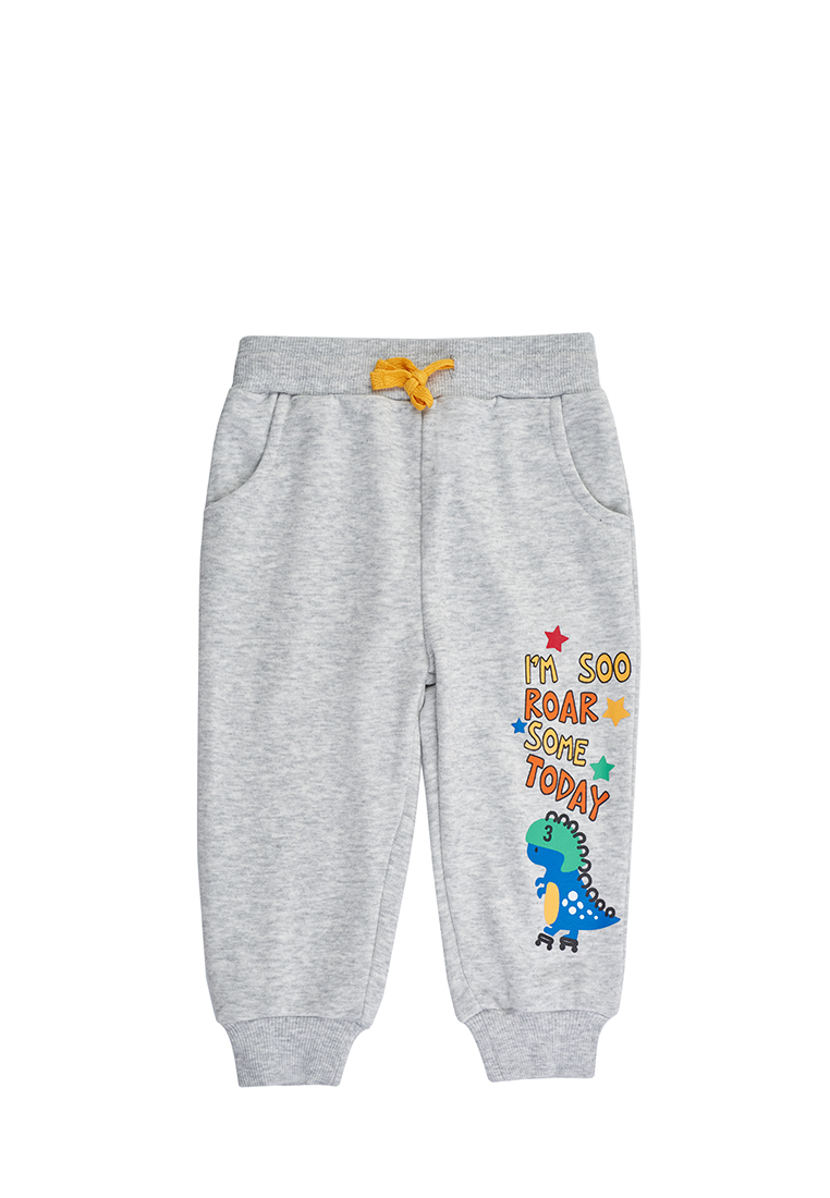 Брюки спортивные для мальчиков SS23B05700506 Kari baby 205686 цв.серый р.6-9m