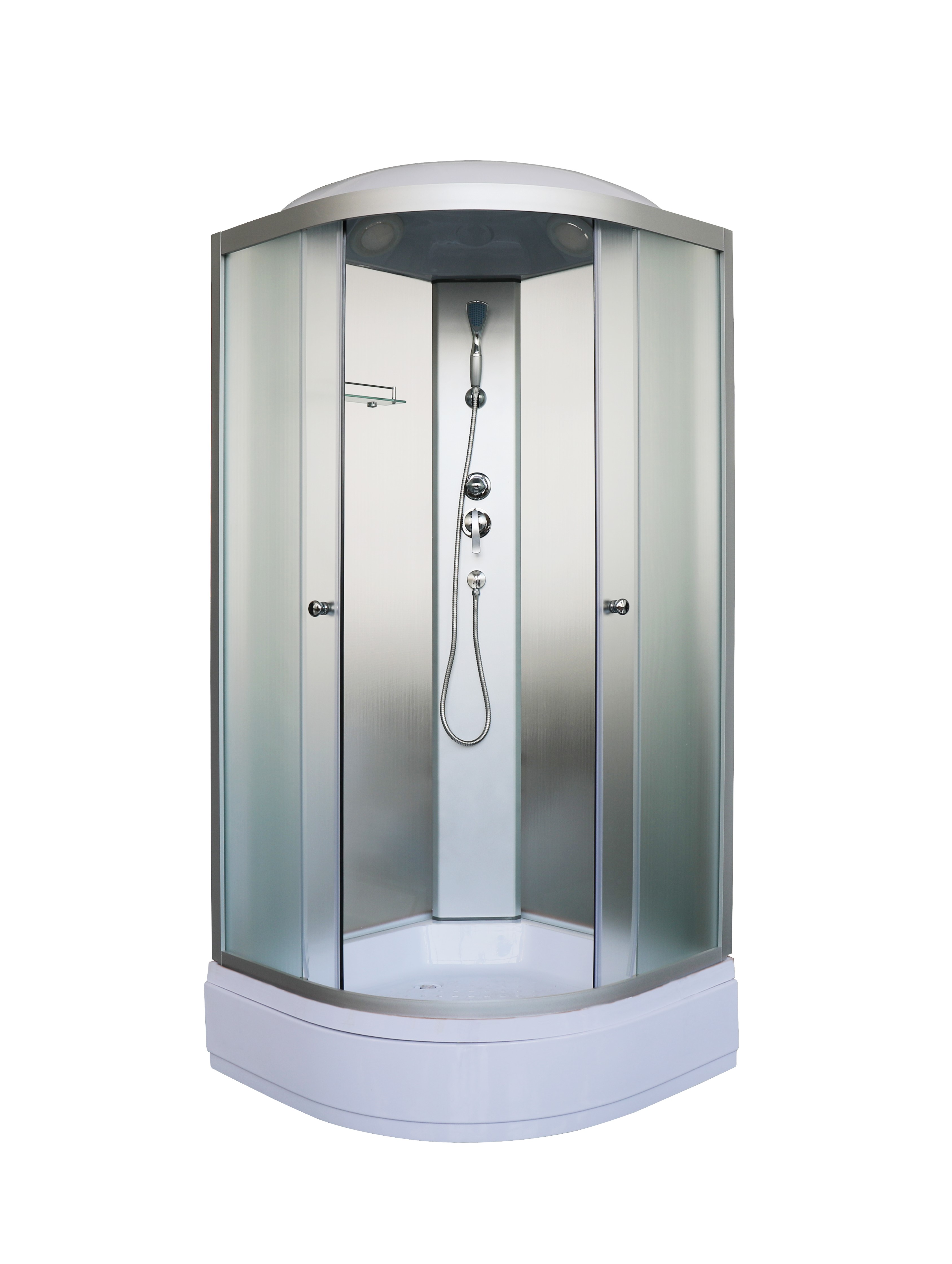 

Душевая кабина PB 91 (900х900х2150) средний поддон (26см) стекло МАТОВОЕ, PB 91