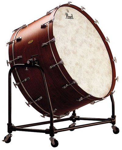 фото Большой барабан со стойкой pearl pbm3216st pearl drums