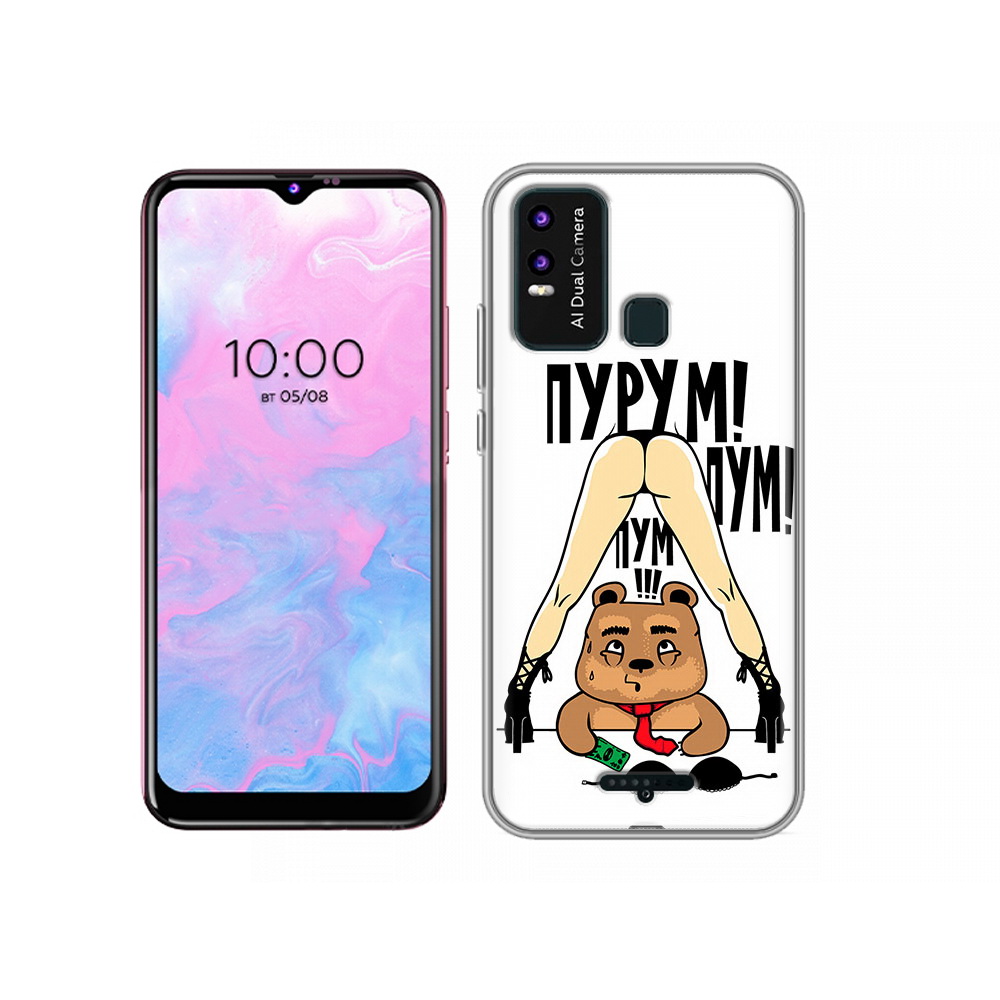Чехол MyPads Tocco для BQ 6630L Пурум пум пум