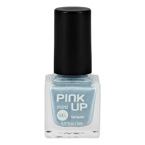 

Лак для ногтей Pink Up Mini Gel 04 голубой 5 мл