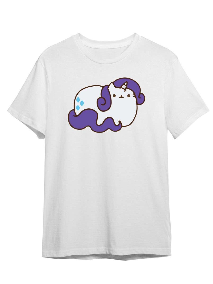 

Футболка унисекс СувенирShop Кот Пушин/My Little Pony 5 белая 2XL, Белый, "Кот Пушин/My Little Pony" 5
