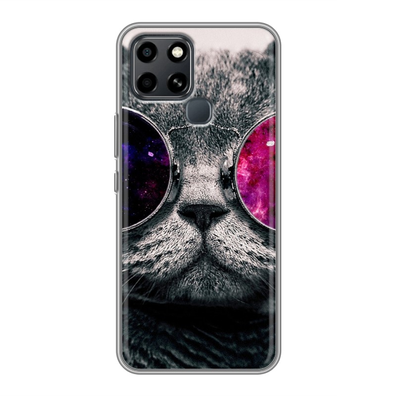 

Чехол для Infinix Smart 6 с рисунком и защитой камеры, 81691