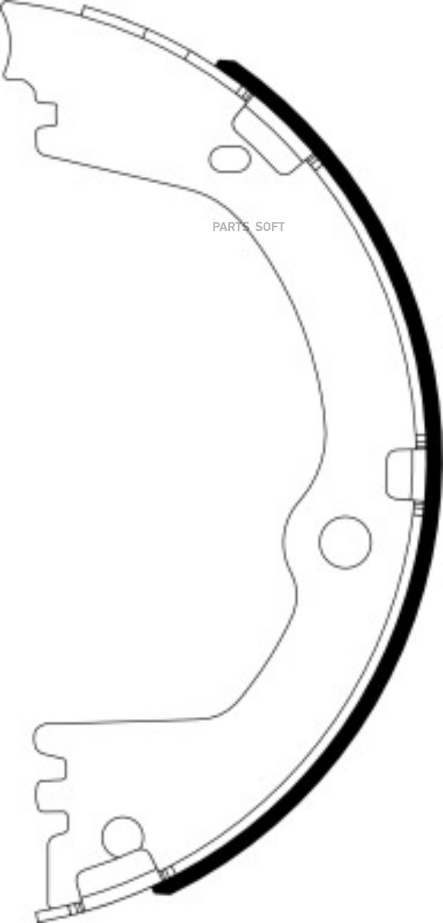 

Тормозные колодки HELLA PAGID/BEHR задние 8DA355051231