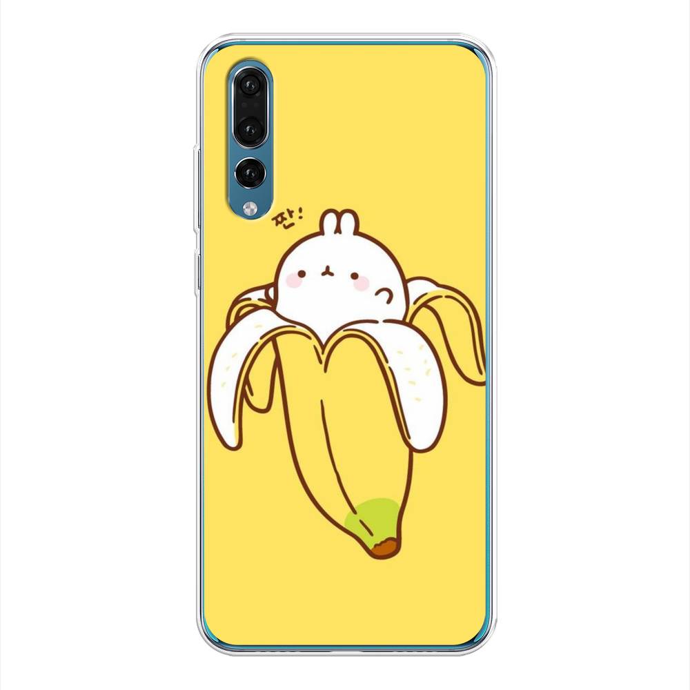 Чехол Awog  на Huawei P20 Pro Зайчик-бананчик