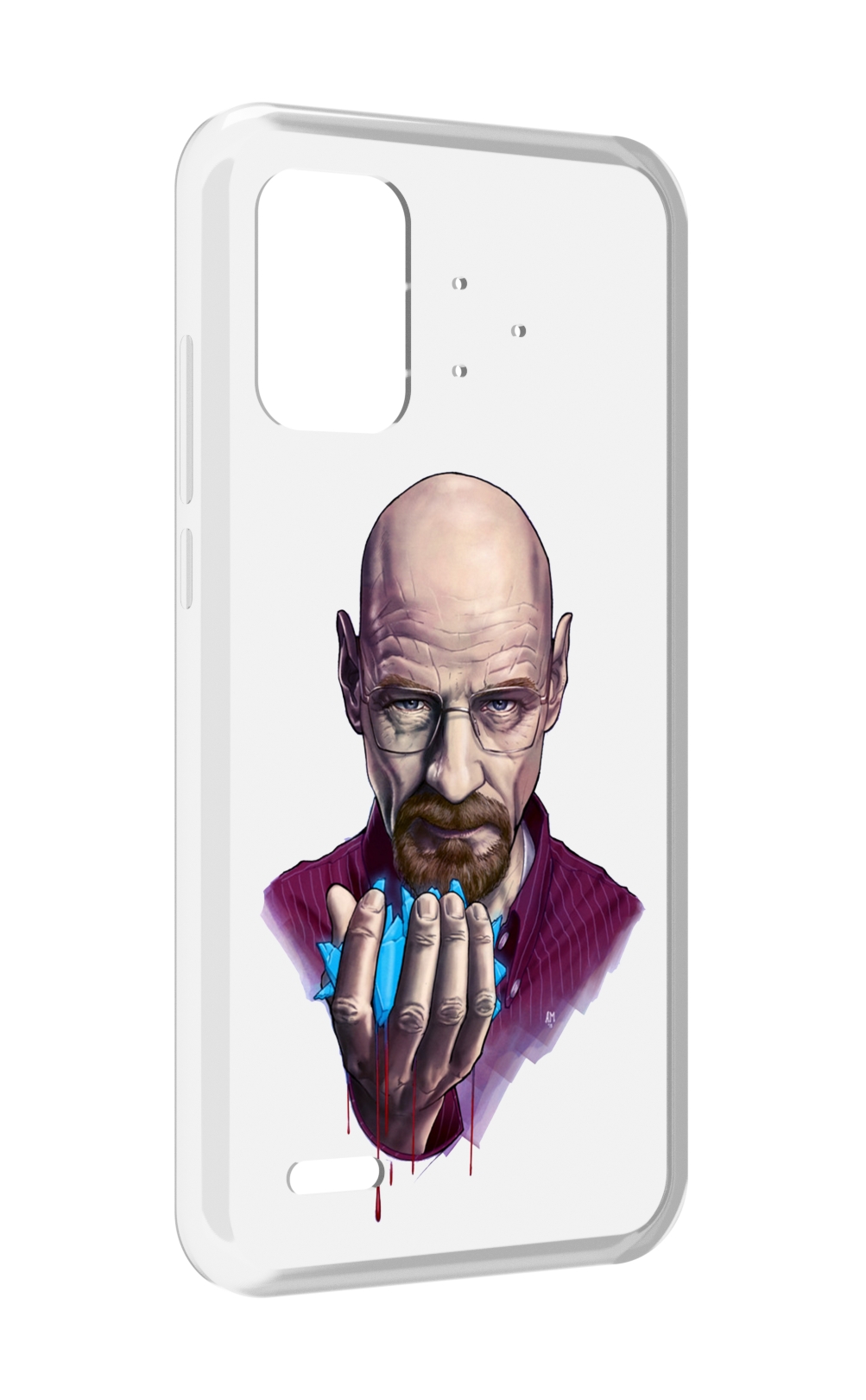 

Чехол MyPads разработчик для UMIDIGI Bison Pro, Прозрачный, Tocco