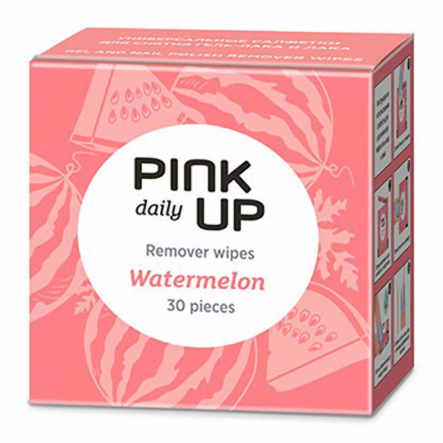 

Салфетки для снятия лака и гель-лака Pink Up Daily Арбуз 30 шт