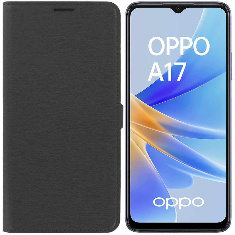 Чехол-книжка Krutoff Eco Book для Oppo A17/A17k черный