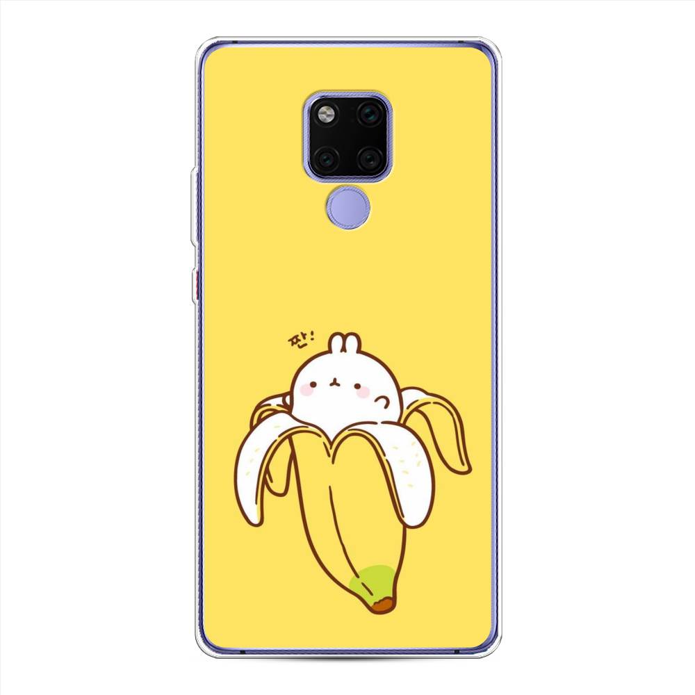 

Чехол Awog на Huawei Mate 20X "Зайчик-бананчик", Желтый;белый, 66950-2