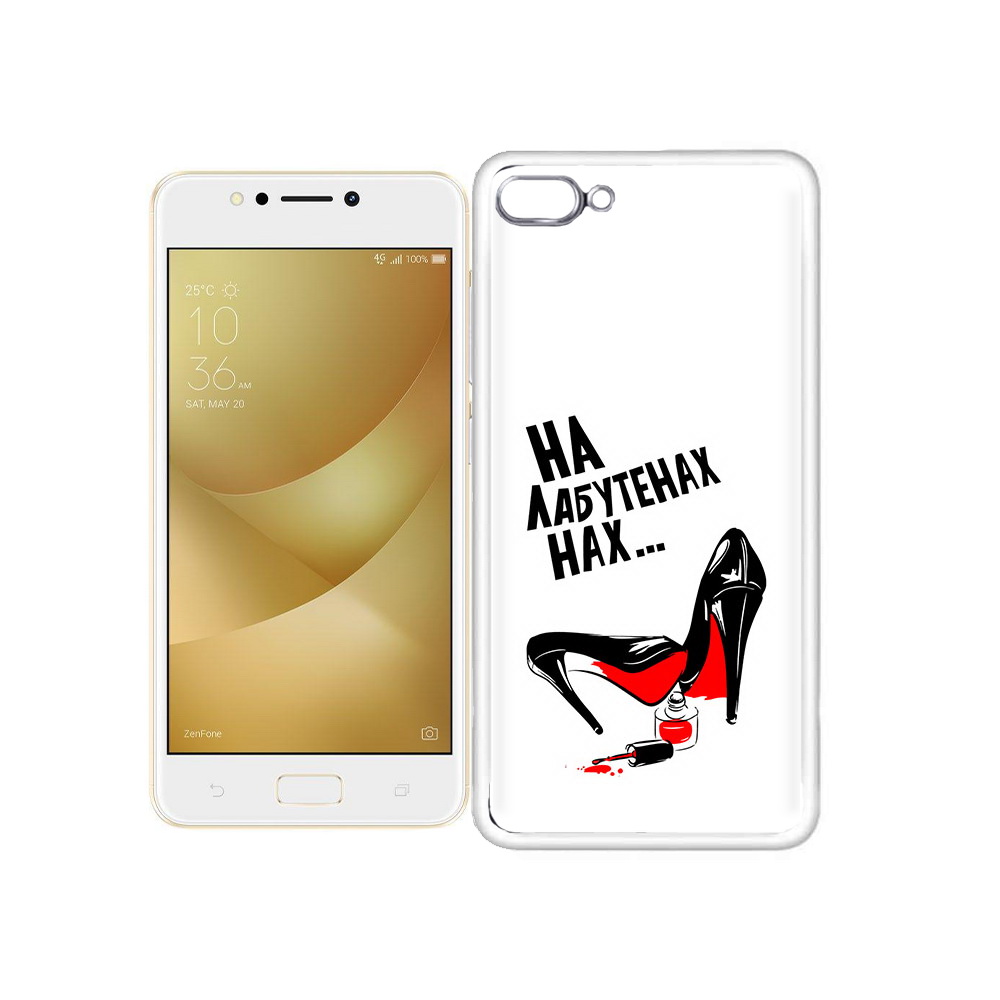 

Чехол MyPads Tocco для Asus ZenFone 4 Max на лабутенах, Прозрачный, Tocco