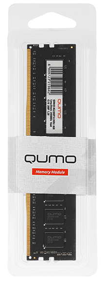 фото Оперативная память qumo (944510), ddr4 1x8gb, 2400mhz